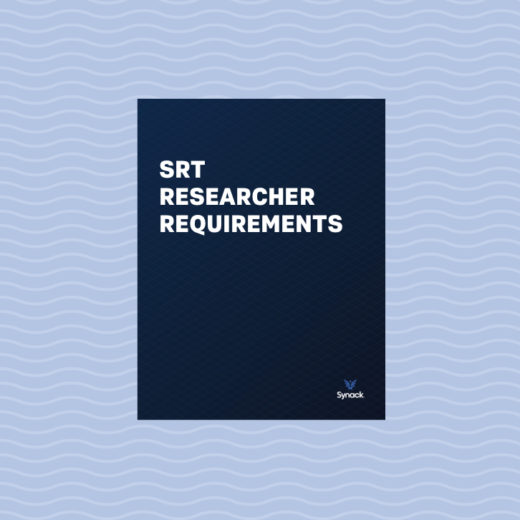 SRT Researcher Requirements Thumbnail