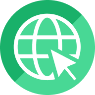 Synack Icon Green Internet