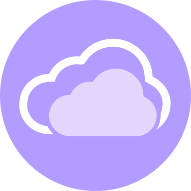 Synack Icon Purple Cloud