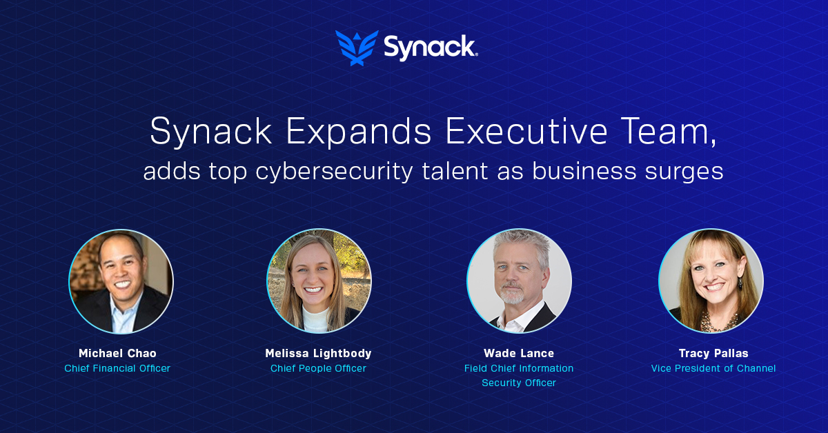 Synack expands executive team, adds top cybersecurity talent as ...