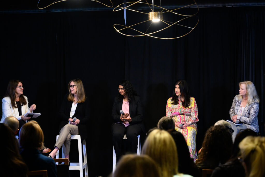 Panelists on stage