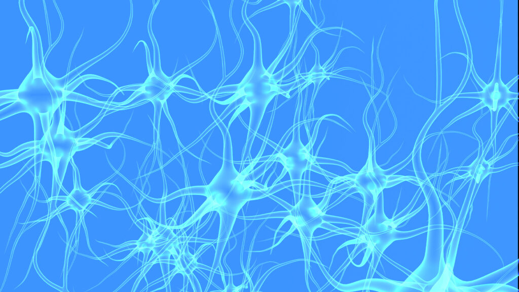 Neural network to symbolize AI and its need to be secured.
