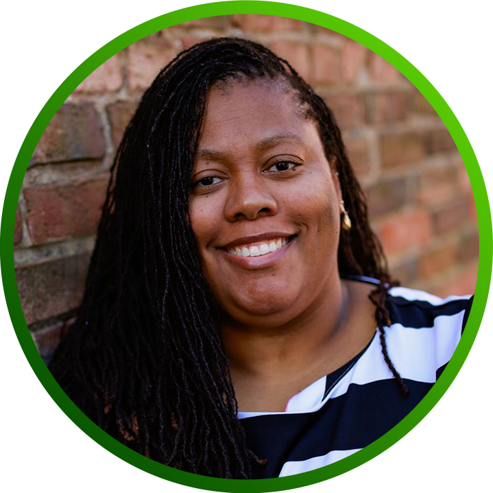 Headshot portrait of BlackGirlsHack founder and executive director Tennisha Martin.