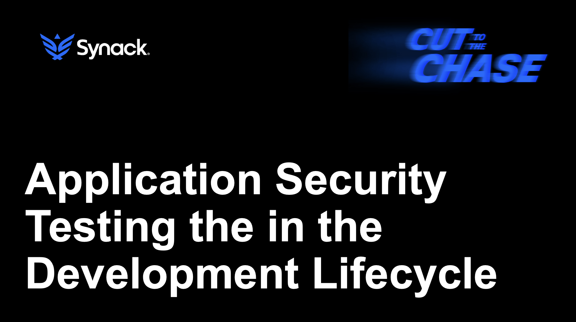 Application Security Testing in the Development Lifecycle | Synack