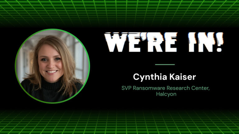 Cynthia Kaiser is Out to Stop Ransomware Threats