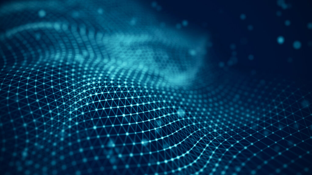 Abstract visualization representing Human + AI collaboration in continuous security validation and exploitability-driven remediation