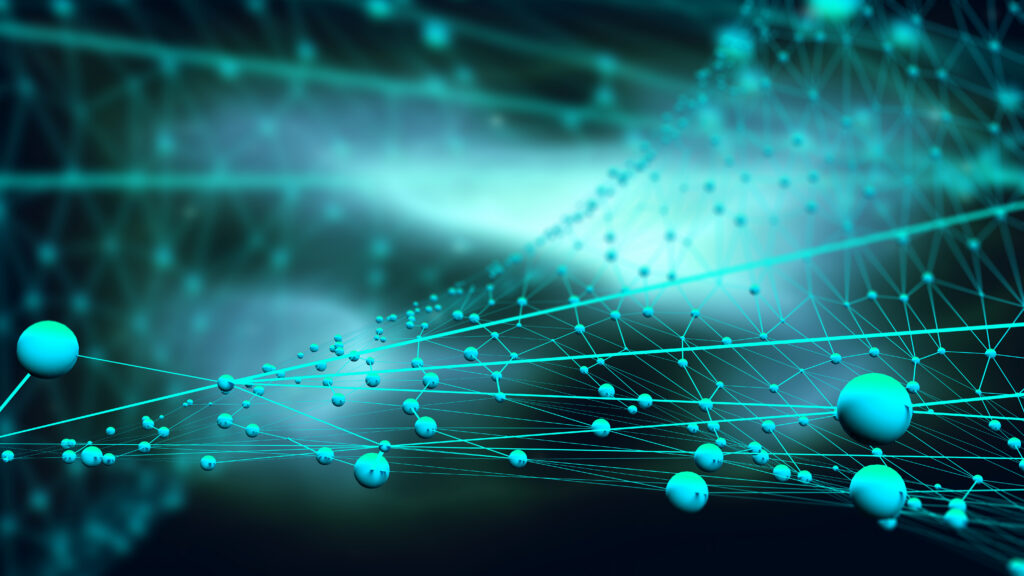 Abstract visualization of autonomous AI security testing representing the risks of fully automated penetration testing with no human oversight.