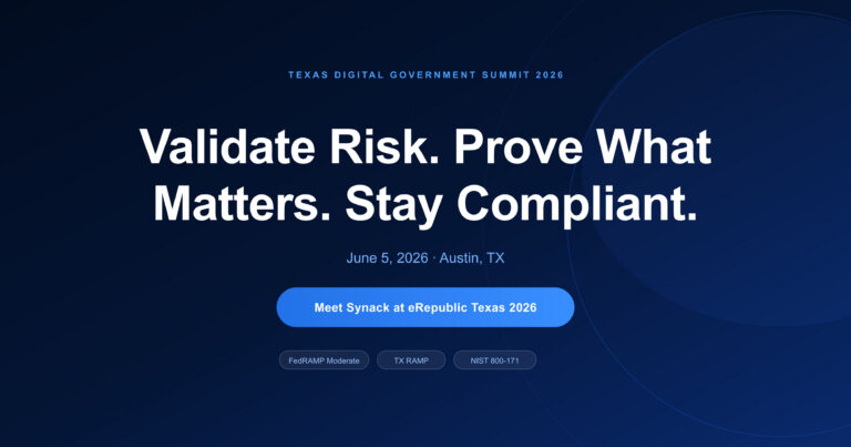 Meet Synack at eRepublic — TEXAS DIGITAL GOVERNMENT Summit 2026
